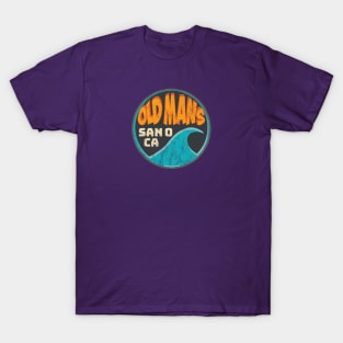 Old Man's, San O: California Surf Breaks T-Shirt